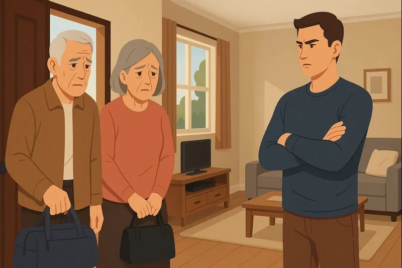 Đuổi cha mẹ khỏi nhà ở hợp pháp có vi phạm pháp luật không?