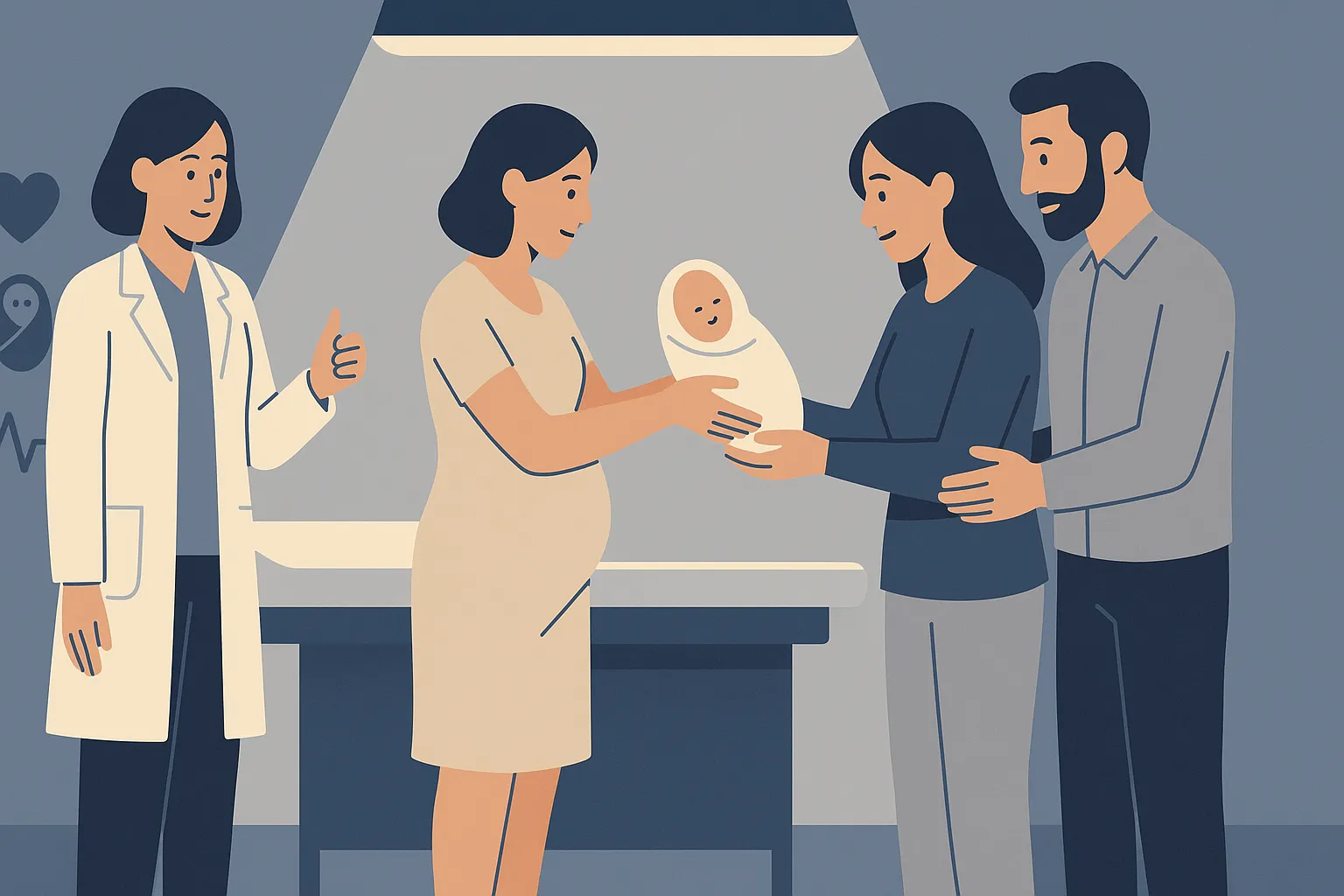 Yêu cầu người mang thai hộ giao con