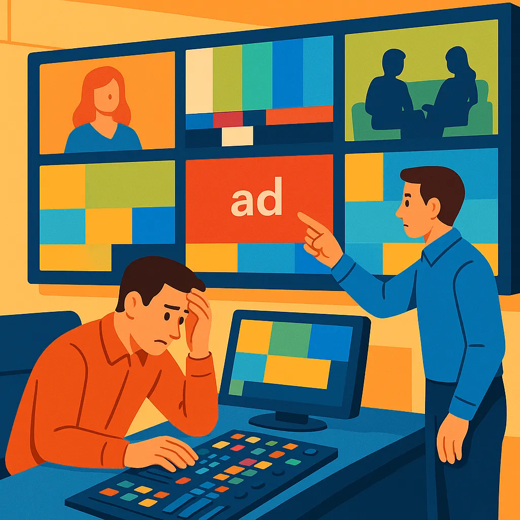 Chương trình vui chơi giải trí ngắt để chiếu quảng cáo quá số lần bị xử phạt bao nhiêu?