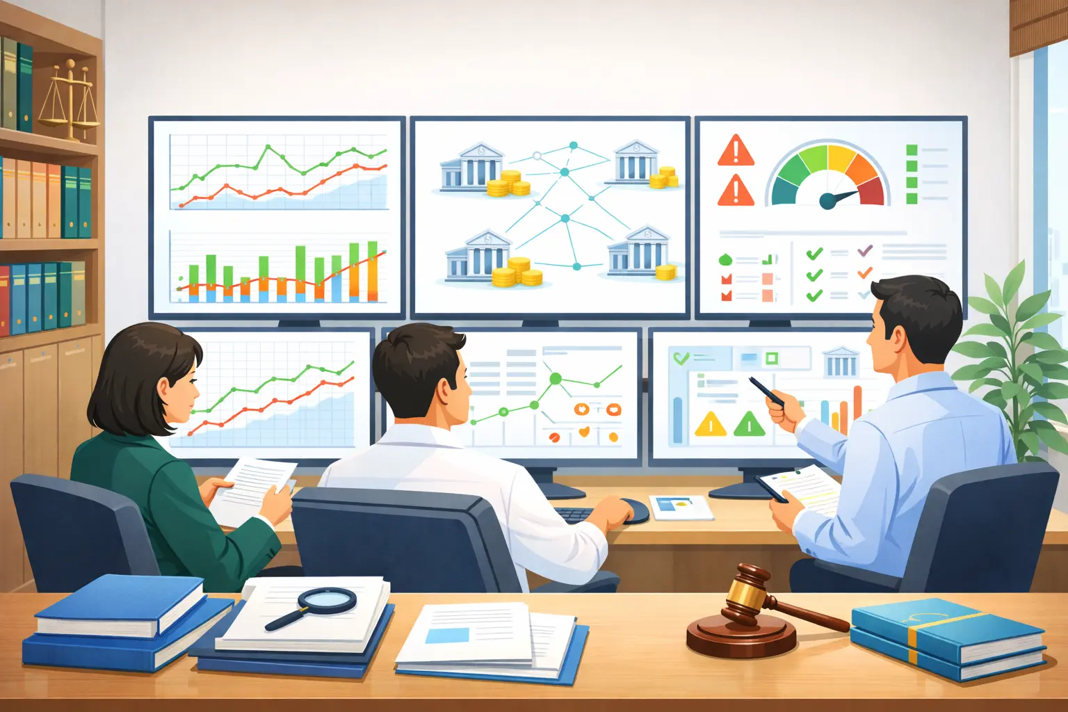 Hoạt động giám sát ngân hàng bao gồm những nội dung nào?