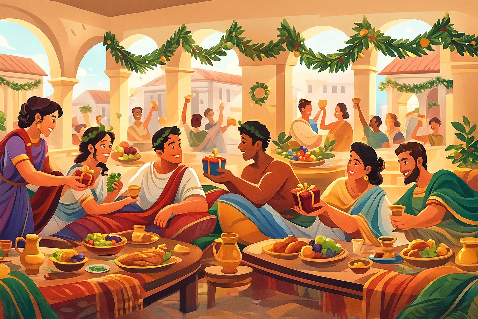 Saturnalia – La Mã cổ đại