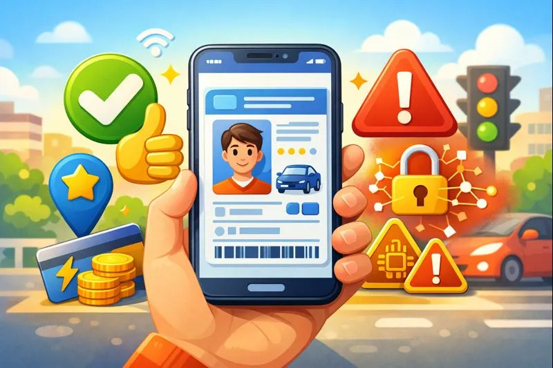 Lợi ích và bất cập của việc chủ yếu cấp giấy phép lái xe bản điện tử