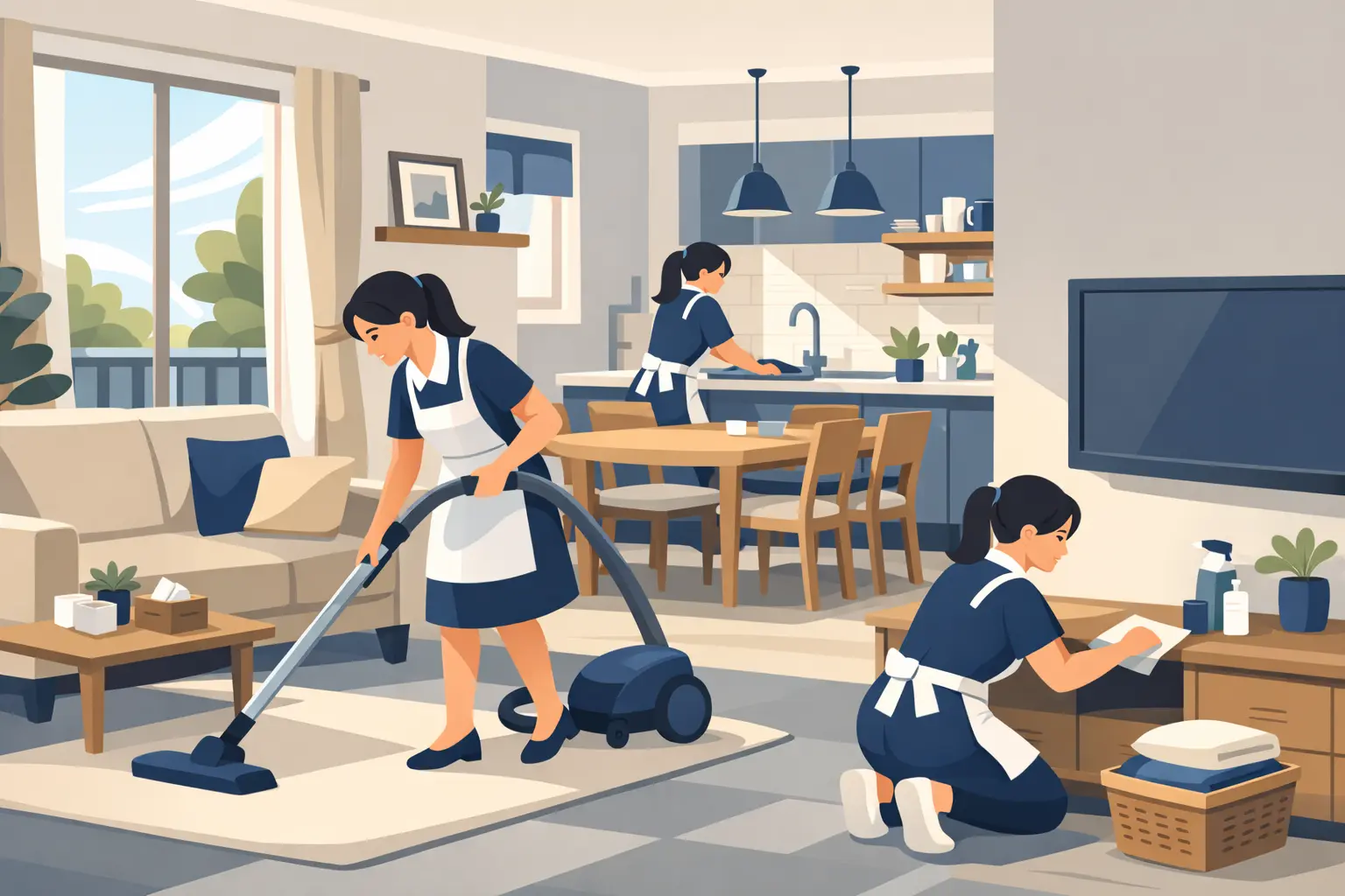 Giúp việc gia đình là ai?