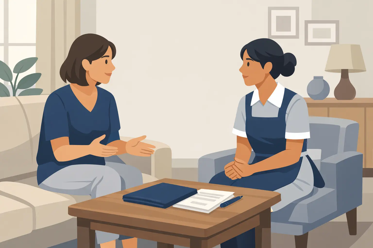 Giúp việc gia đình đơn phương chấm dứt hợp đồng