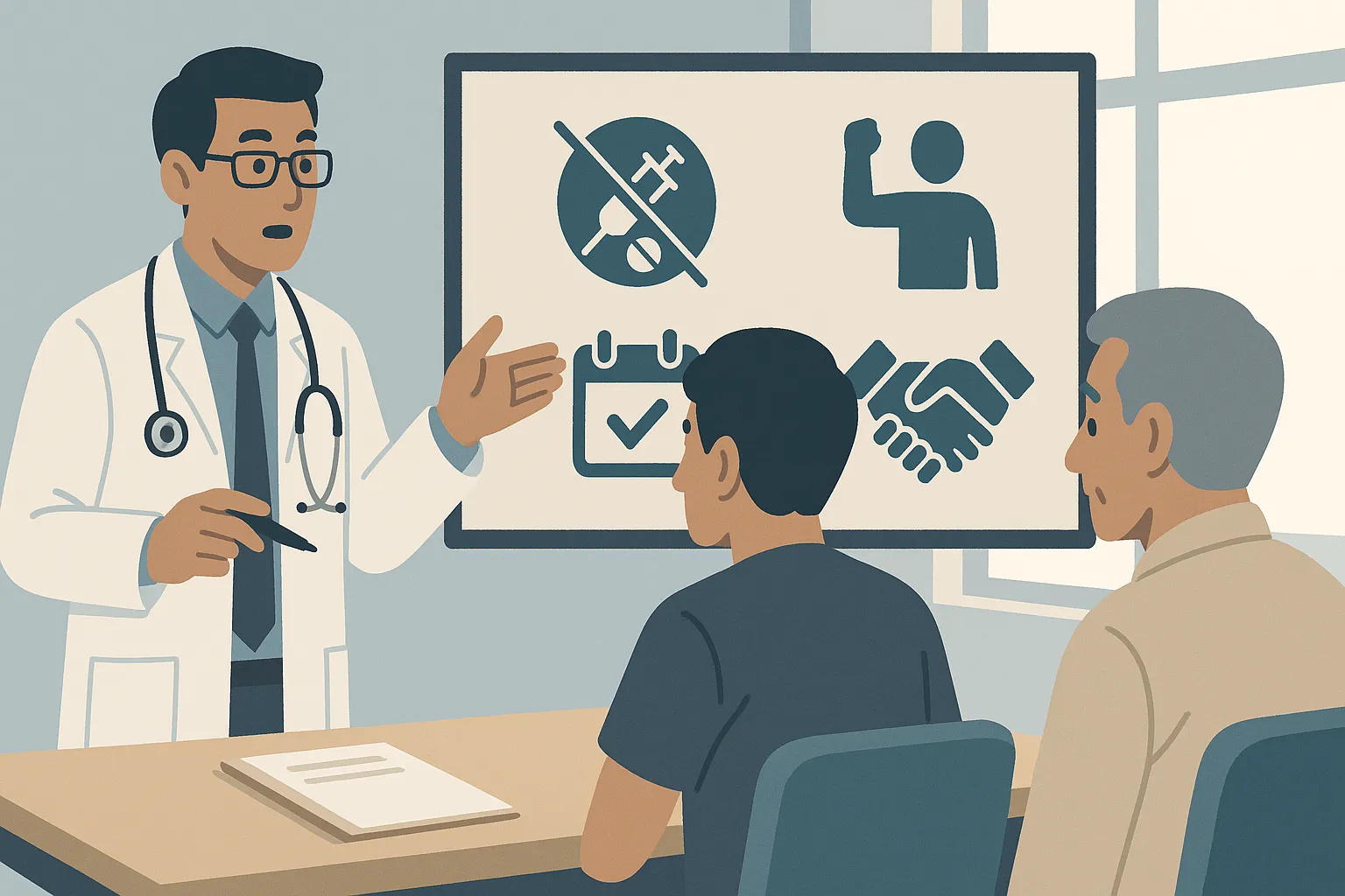 Ký hợp đồng dịch vụ cai nghiện