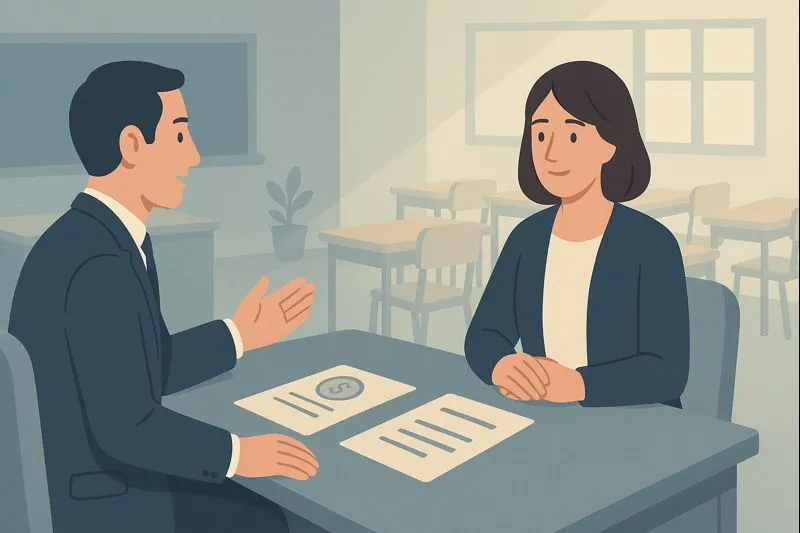 Giáo viên có được hoàn trả học phí khi nâng trình độ chuẩn theo quy định không?