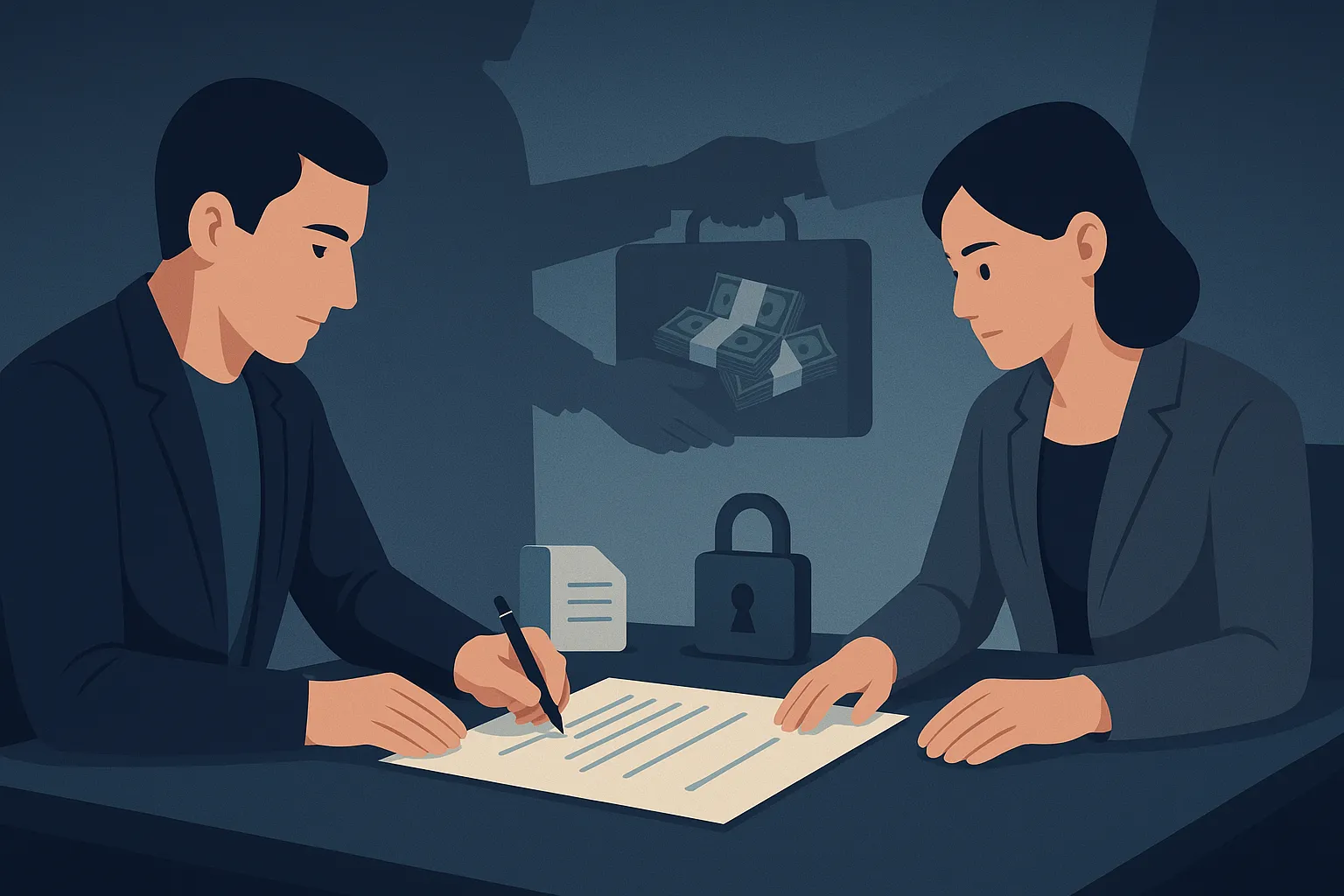 Pháp luật quy định thế nào về hợp đồng giả cách?