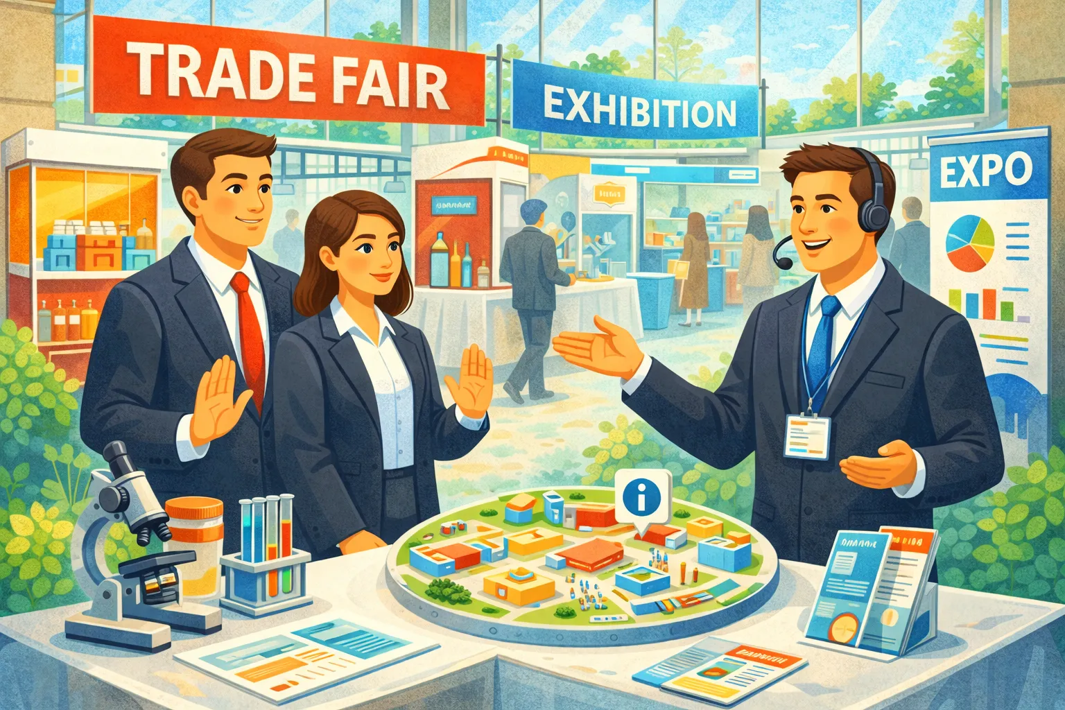 Kinh doanh dịch vụ hội chợ, triển lãm thương mại là gì?