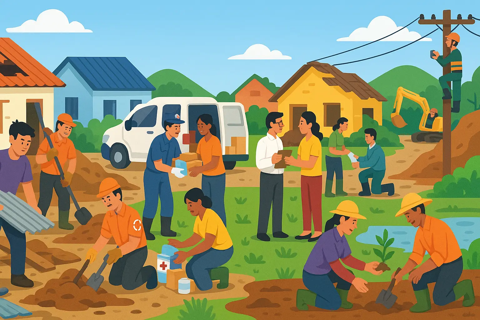 Khắc phục thiệt hại sau bão tại tỉnh Thừa Thiên Huế