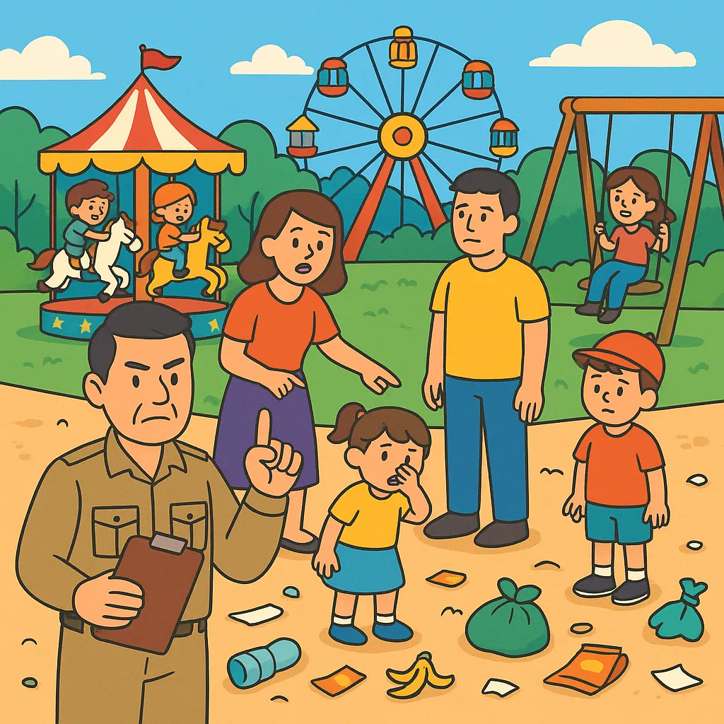 Khu vui chơi không xây dựng công trình vệ sinh công cộng bị xử phạt bao nhiêu?