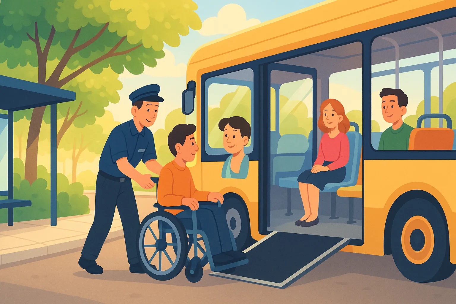 Người khuyết tật có được miễn phí vé xe buýt không?