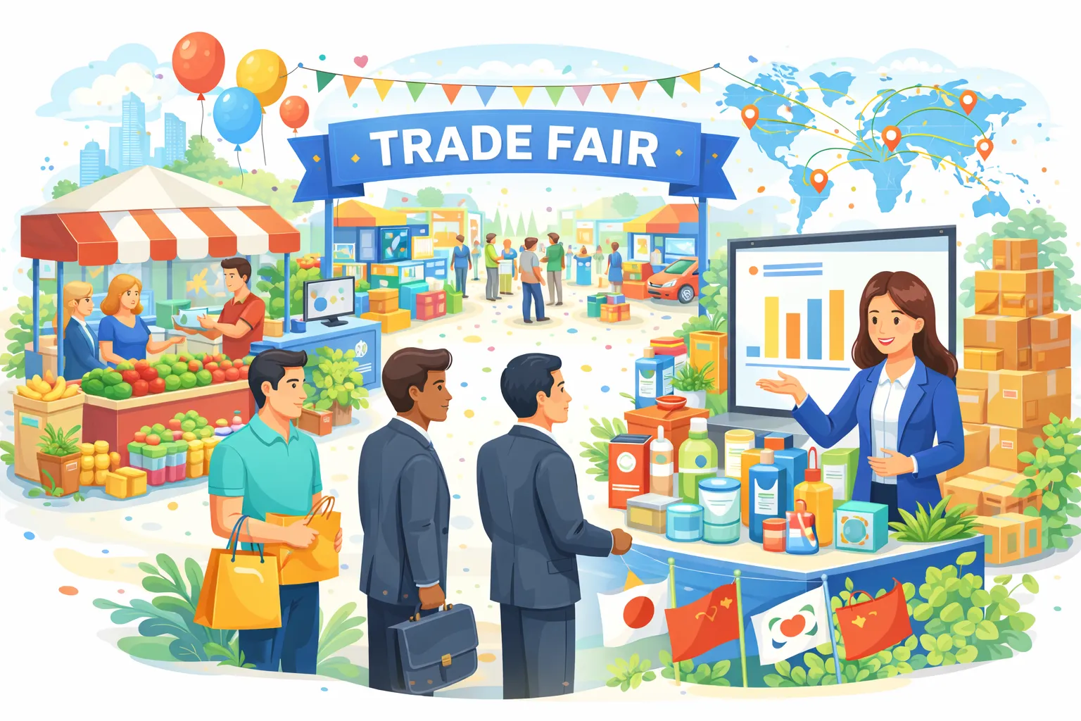 Kinh doanh dịch vụ hội chợ, triển lãm thương mại là gì?