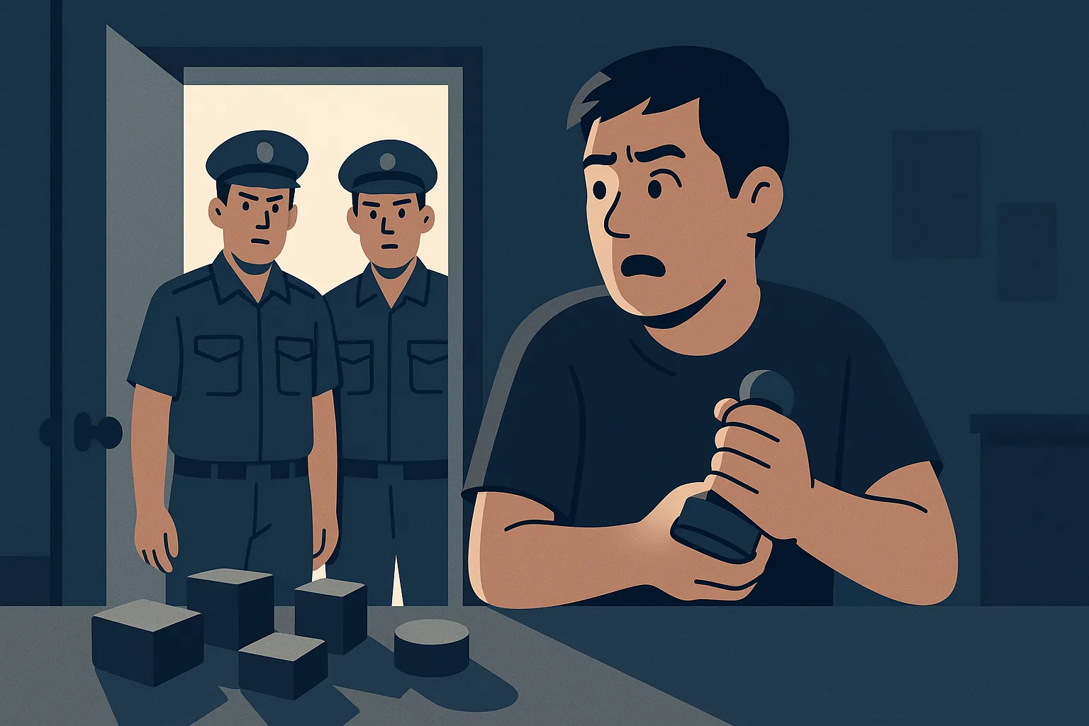 Làm con dấu giả bị truy tố