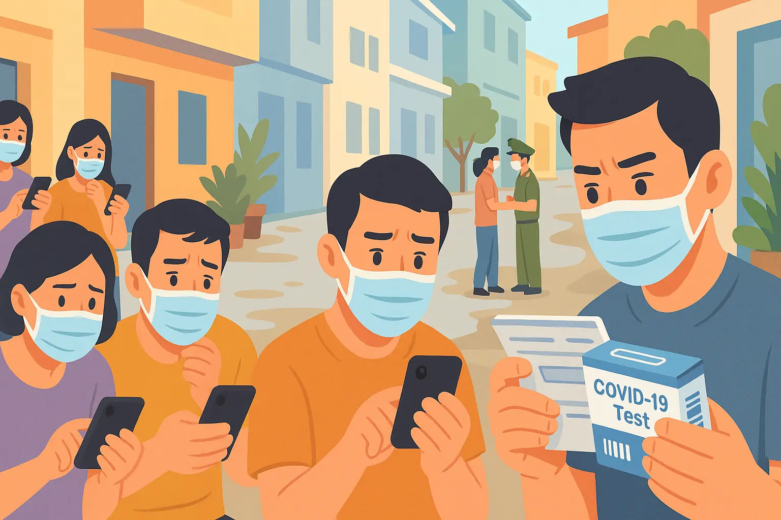 Chiếm đoạt thông qua bán kit xét nghiệm giả trong đợt dịch