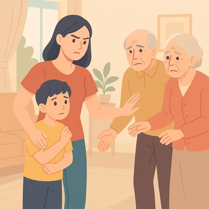 Cha mẹ ngăn cản ông bà chăm cháu bị xử phạt bao nhiêu?