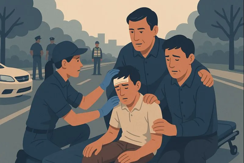 Người có mặt tại nơi xảy ra tai nạn giao thông đường bộ có trách nhiệm cụ thể ra sao?