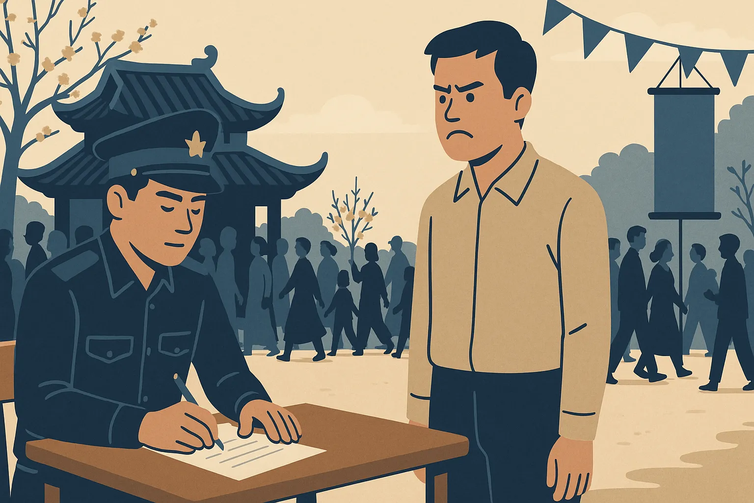 Nói tục tại lễ hội