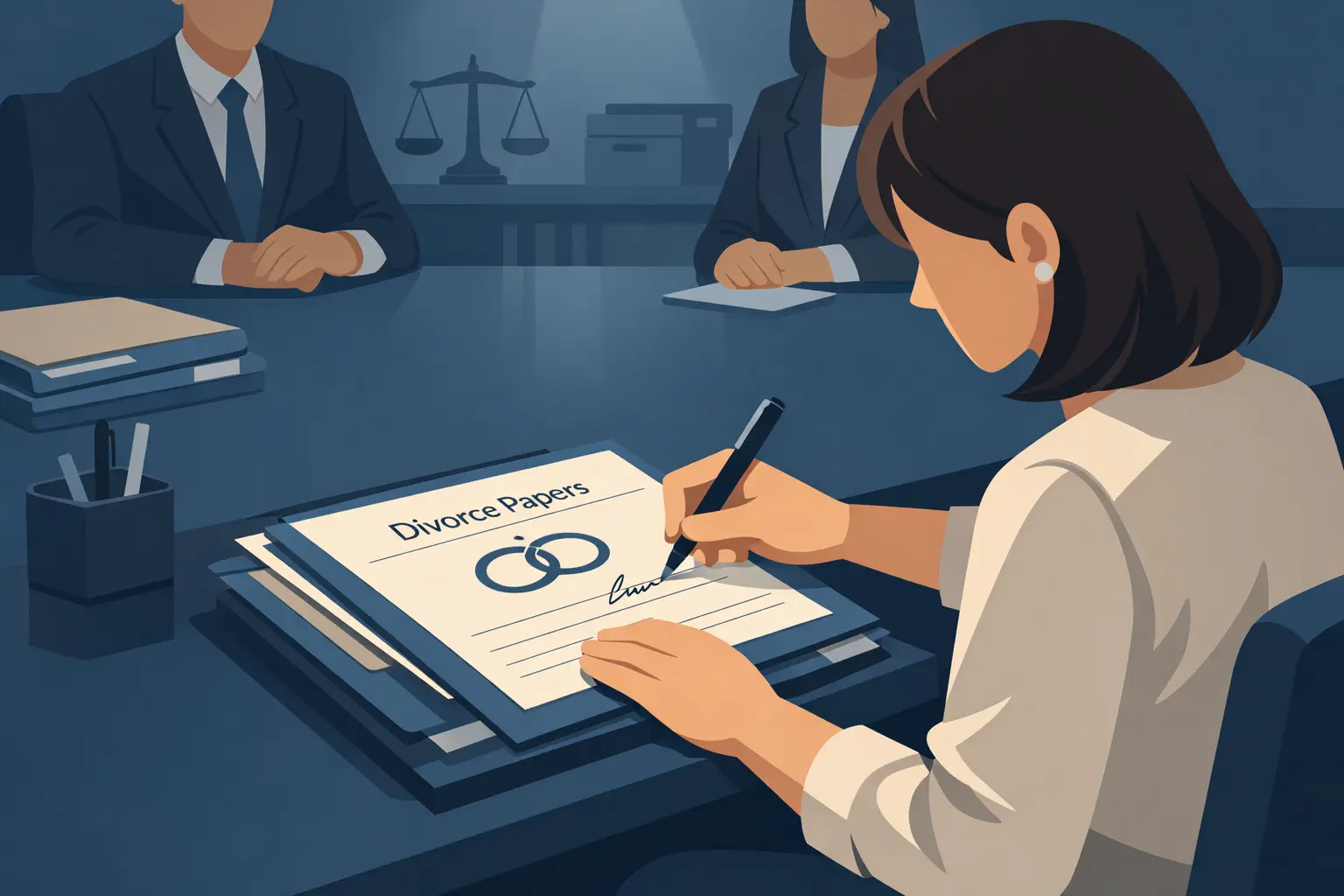 Soạn đơn ly hôn