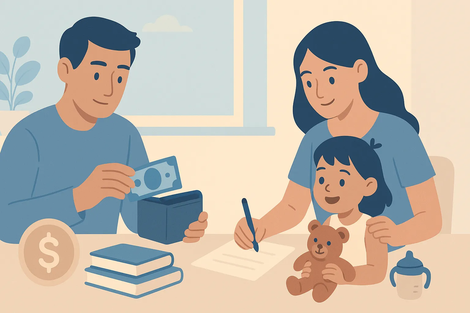 Thực hiện cấp dưỡng