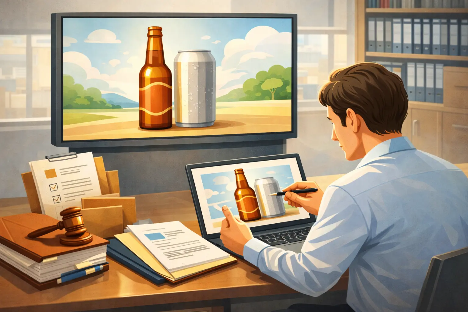 Quảng cáo rượu, bia có độ cồn dưới 5,5 độ không kèm cảnh báo