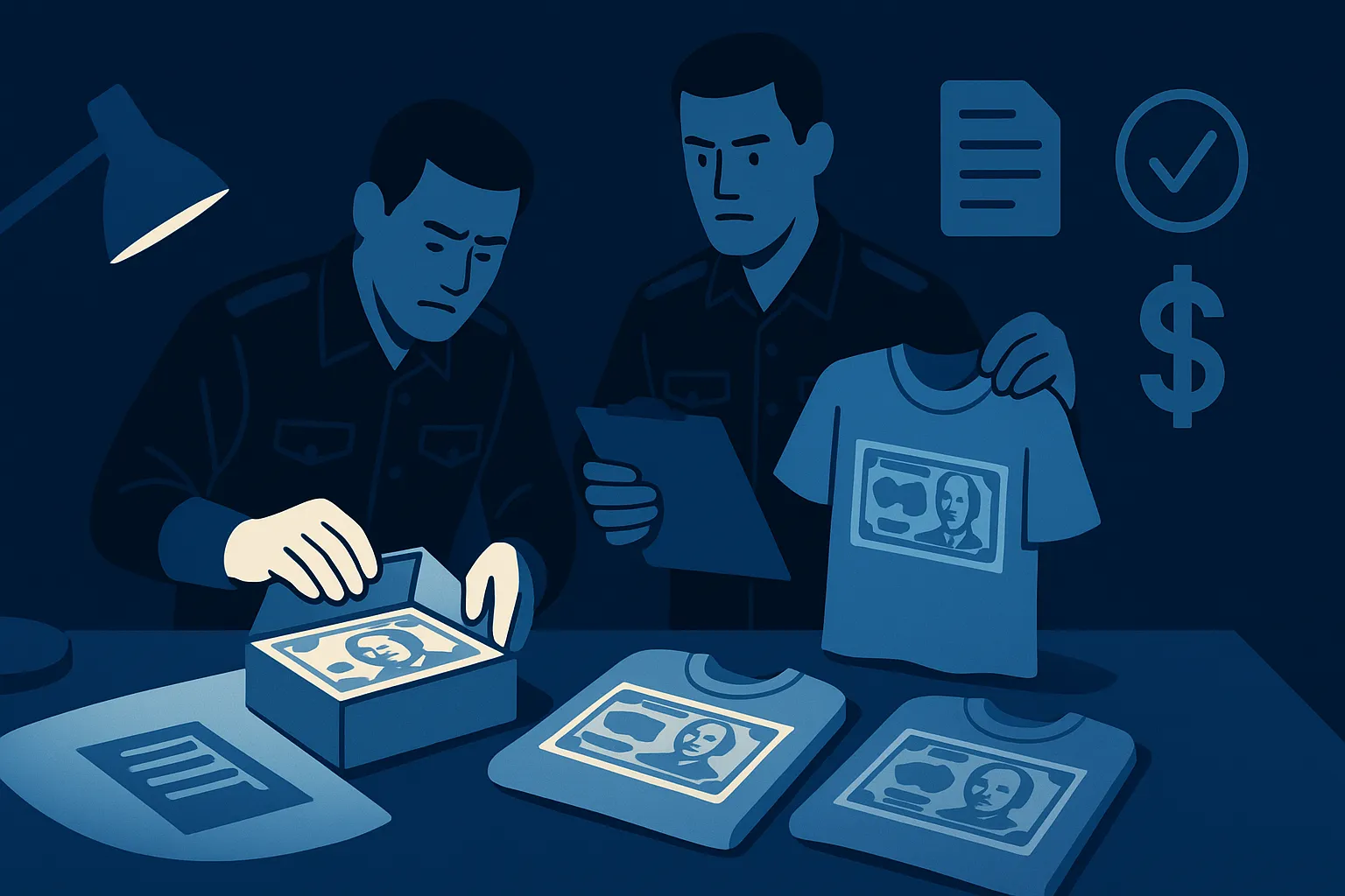 Làm bánh kẹo, quần áo in hình tiền Việt Nam sẽ bị xử phạt ra sao?