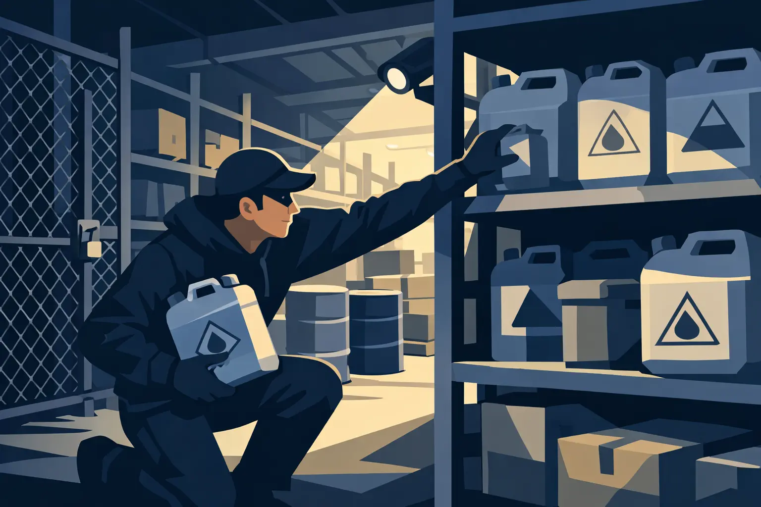 Hành vi chiếm đoạt tiền chất