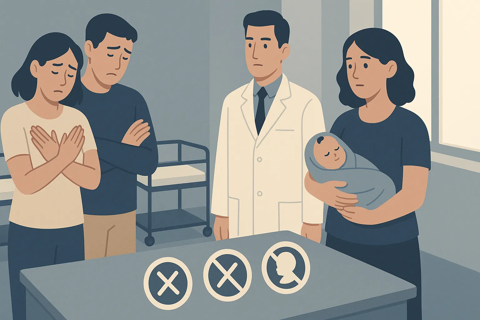 Bên nhờ mang thai hộ từ chối nhận con sẽ bị xử lý thế nào?