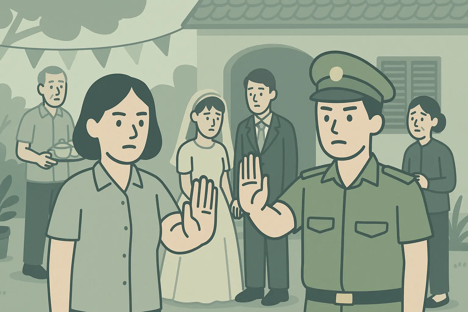 Xử phạt hành vi tổ chức tảo hôn