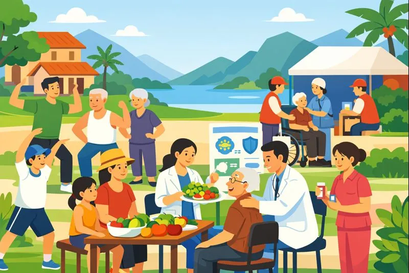 Theo Nghị quyết 72-NQ/TW, quan điểm chỉ đạo xuyên suốt về bảo vệ và nâng cao sức khỏe nhân dân là gì?