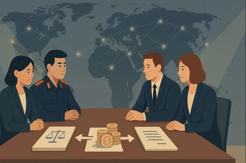 Cơ quan nào có thẩm quyền thực hiện hợp tác quốc tế về tương trợ tư pháp trong phòng, chống tham nhũng?