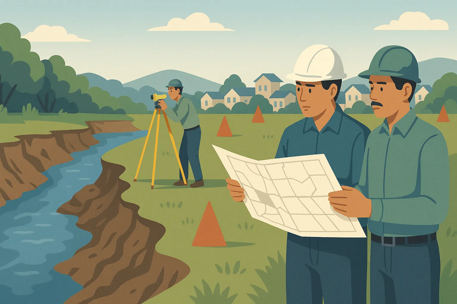 Đất công trình phòng chống thiên tai là loại đất nào?