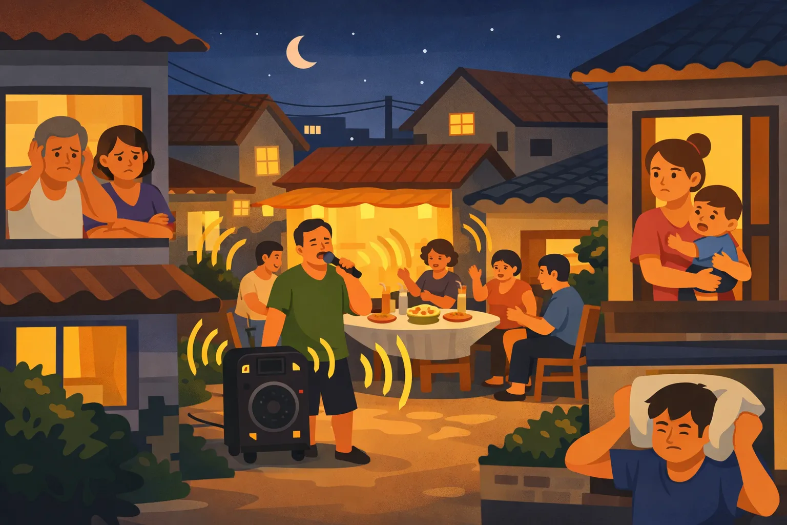 Hát karaoke, sử dụng loa kẹo kéo gây ồn ào sẽ bị xử phạt như thế nào?