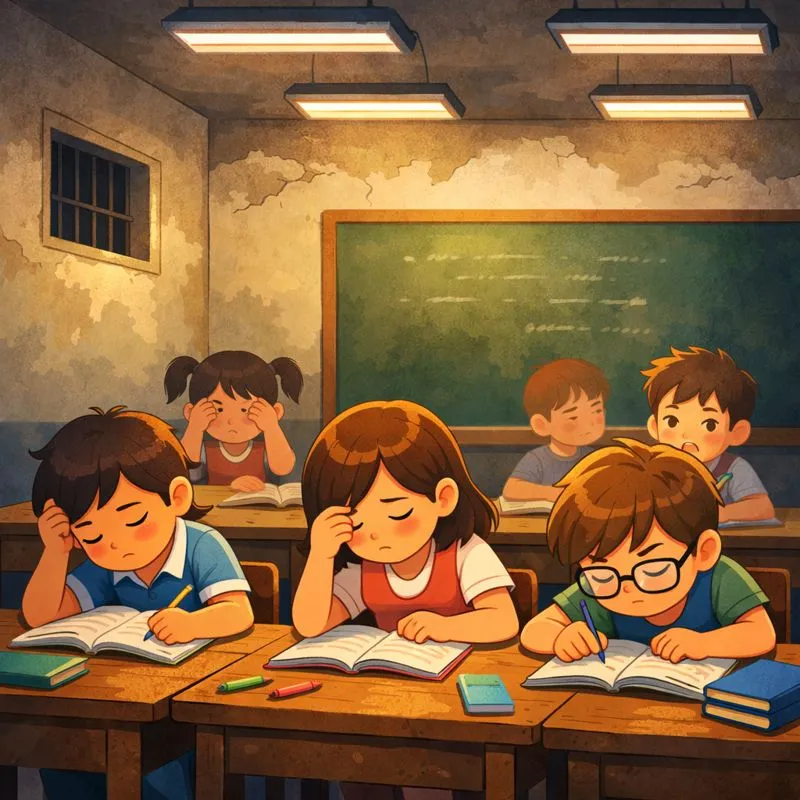 Trường học không đảm bảo đủ ánh sáng có vi phạm pháp luật không?