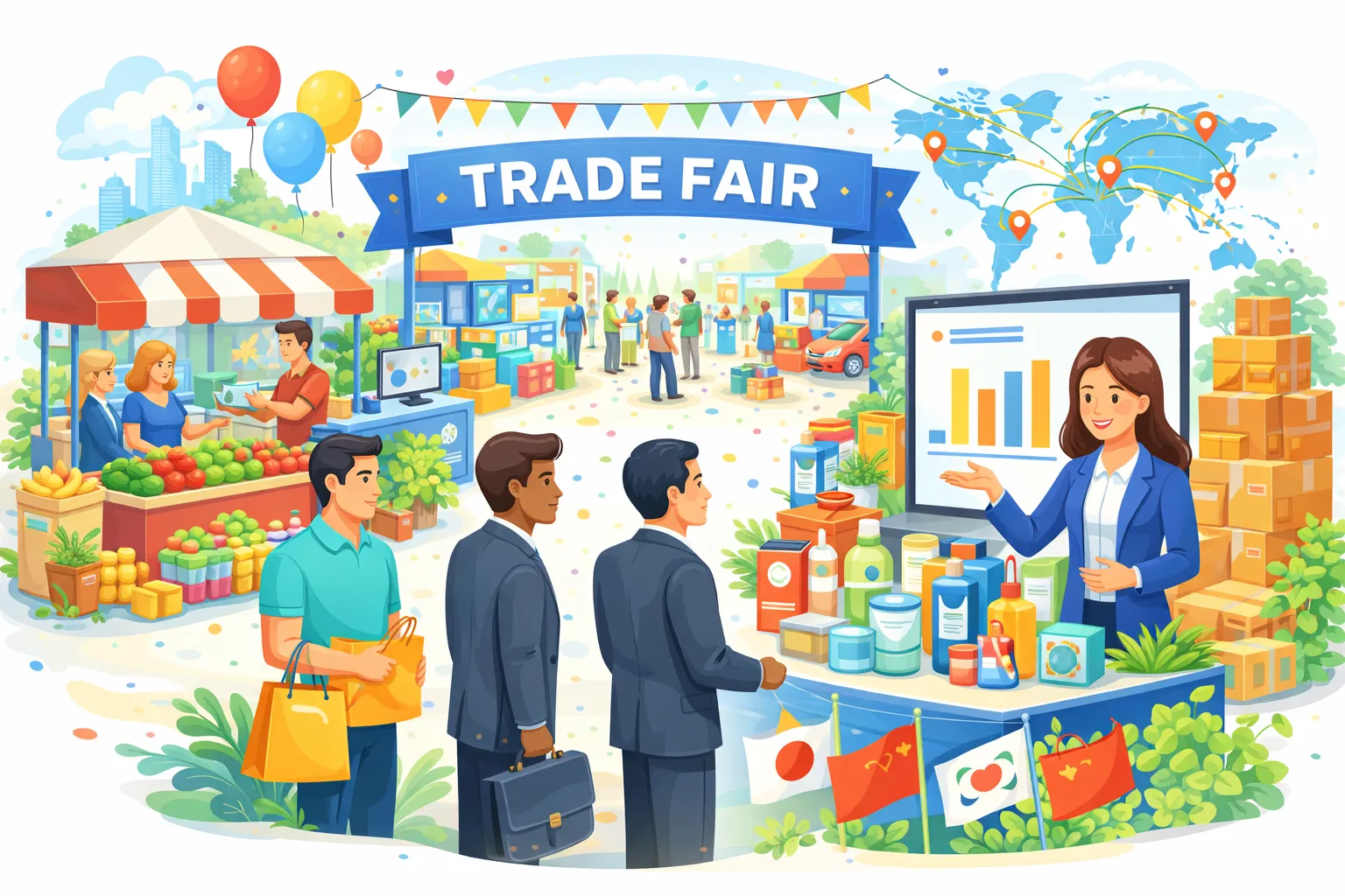 Thương nhân Việt Nam có quyền tổ chức, tham gia hội chợ, triển lãm thương mại không?