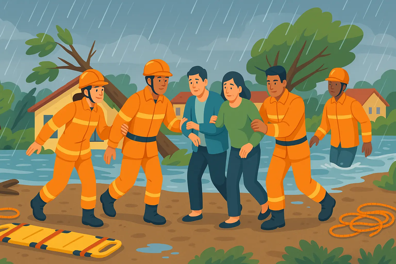 Tìm kiếm, cứu nạn trong ứng phó thiên tai gồm những hoạt động nào?