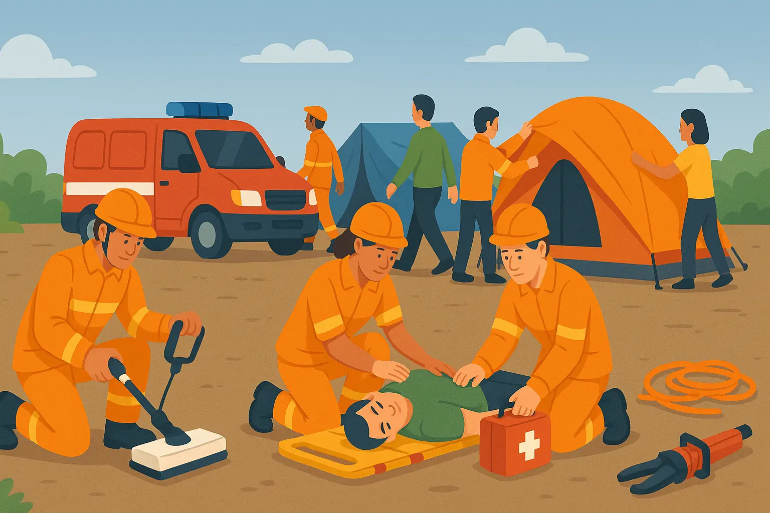 Tìm kiếm, cứu nạn trong ứng phó thiên tai gồm những hoạt động nào?