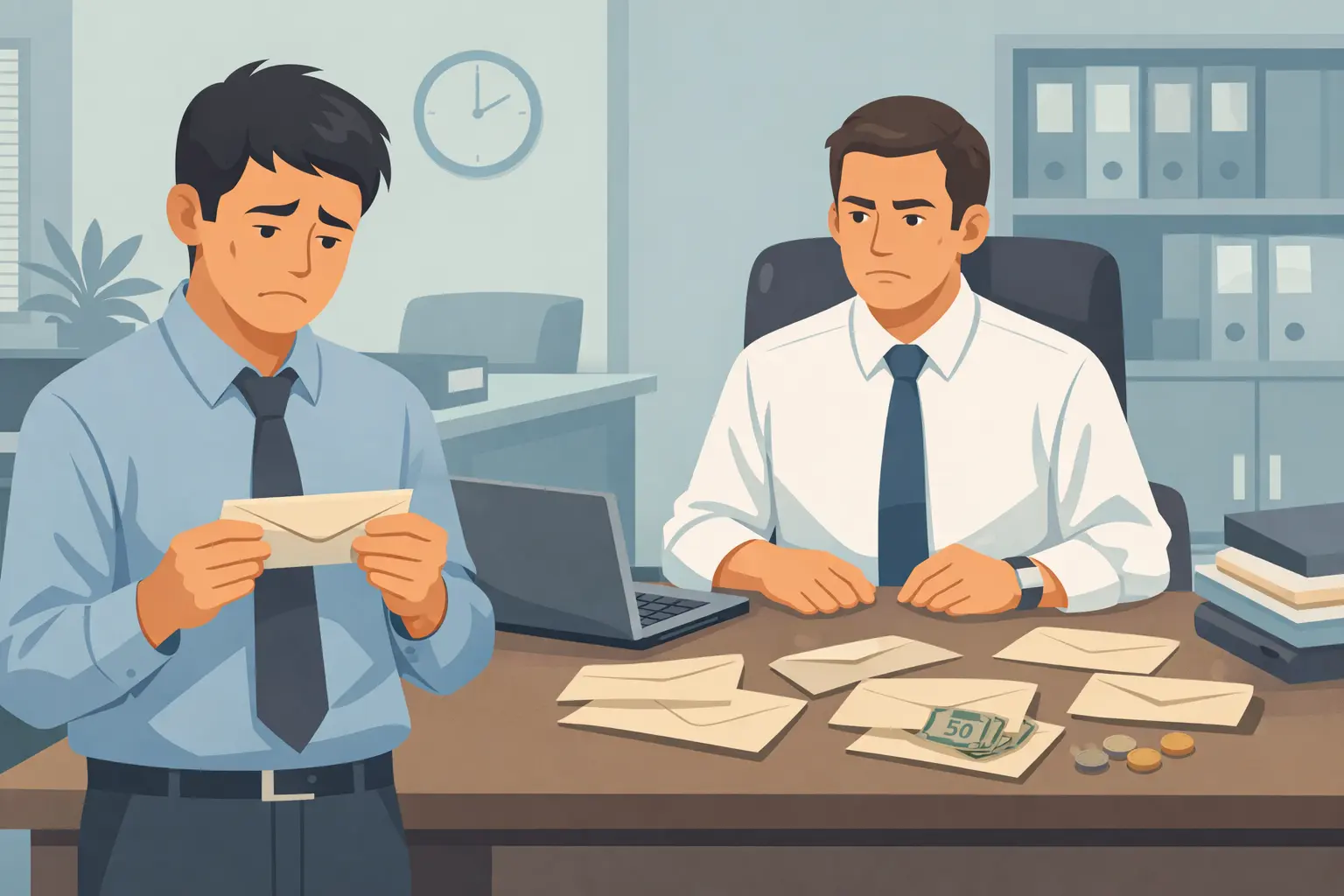 Nhận lương ngừng việc