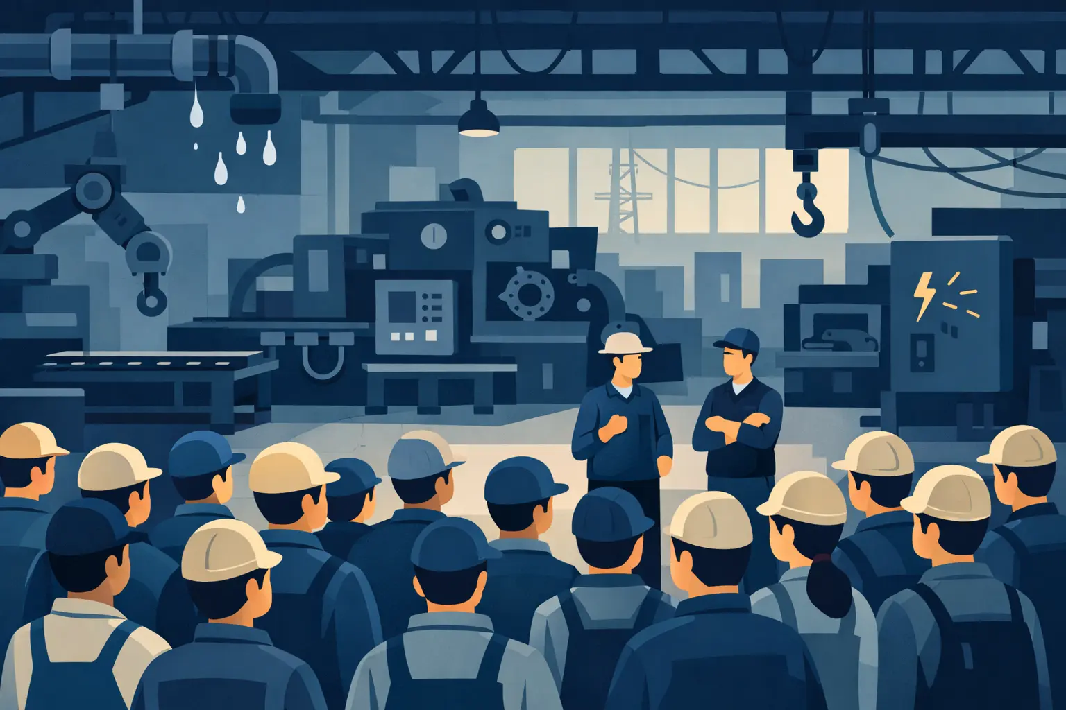 Tạm ngừng làm việc