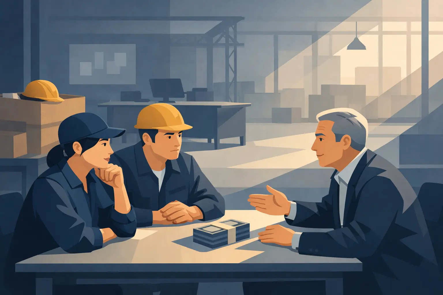 Trả không đủ tiền lương ngừng việc