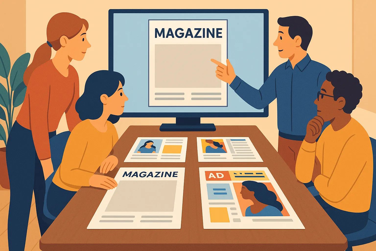 Có được đặt quảng cáo trên trang bìa của tạp chí không?