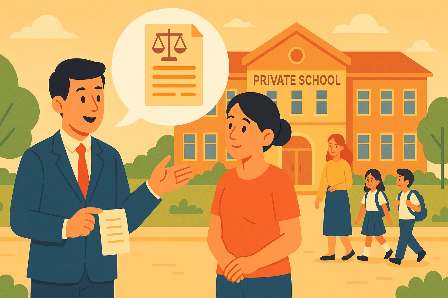 Trường tư thục không bị đóng cửa