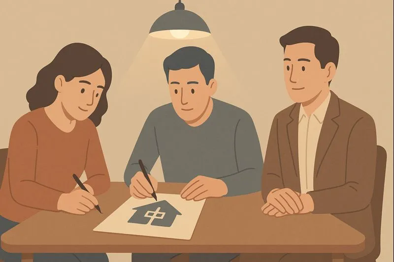 Thoả thuận chấm dứt việc chia tài sản