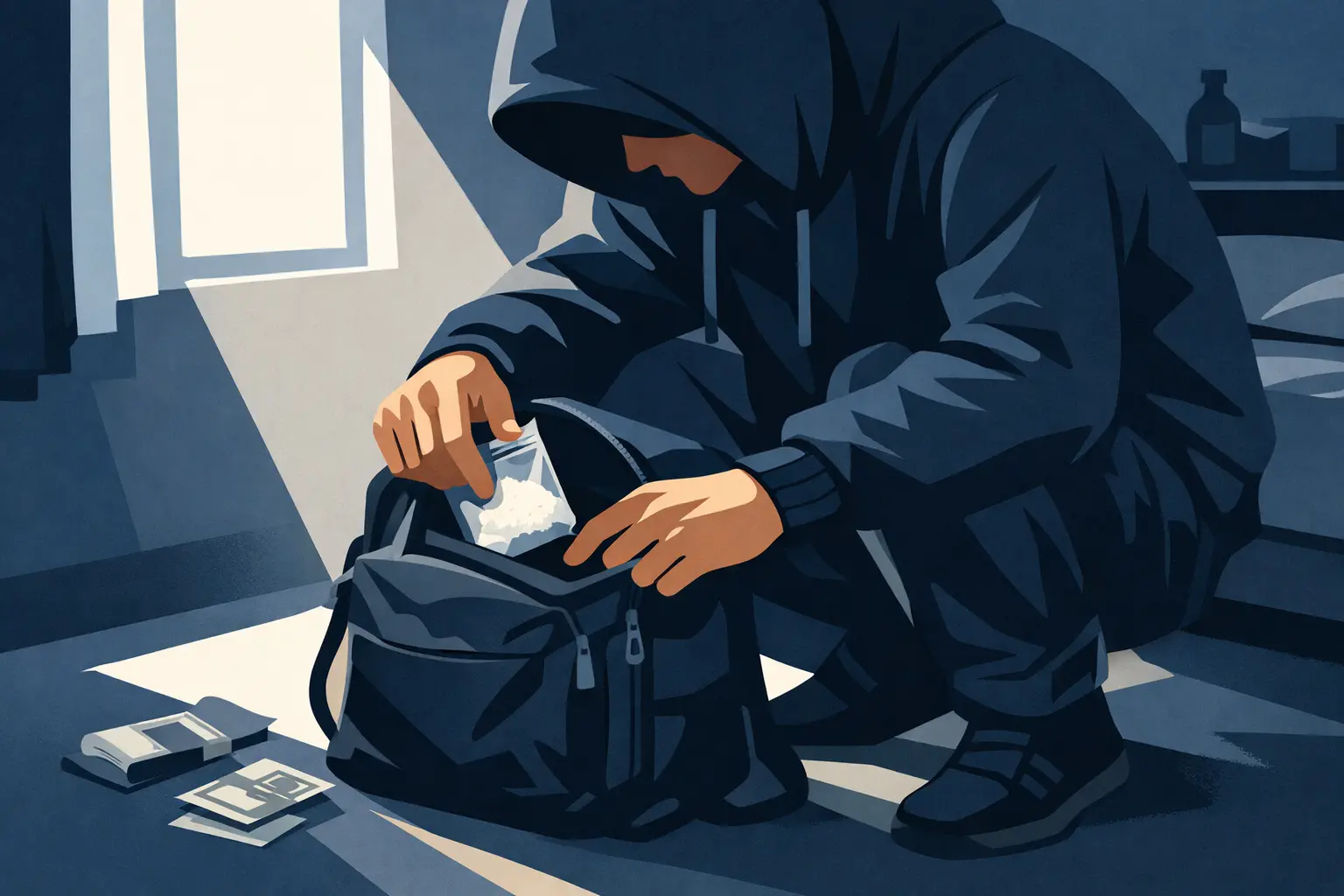 Xử phạt vì tàng trữ ma tuý