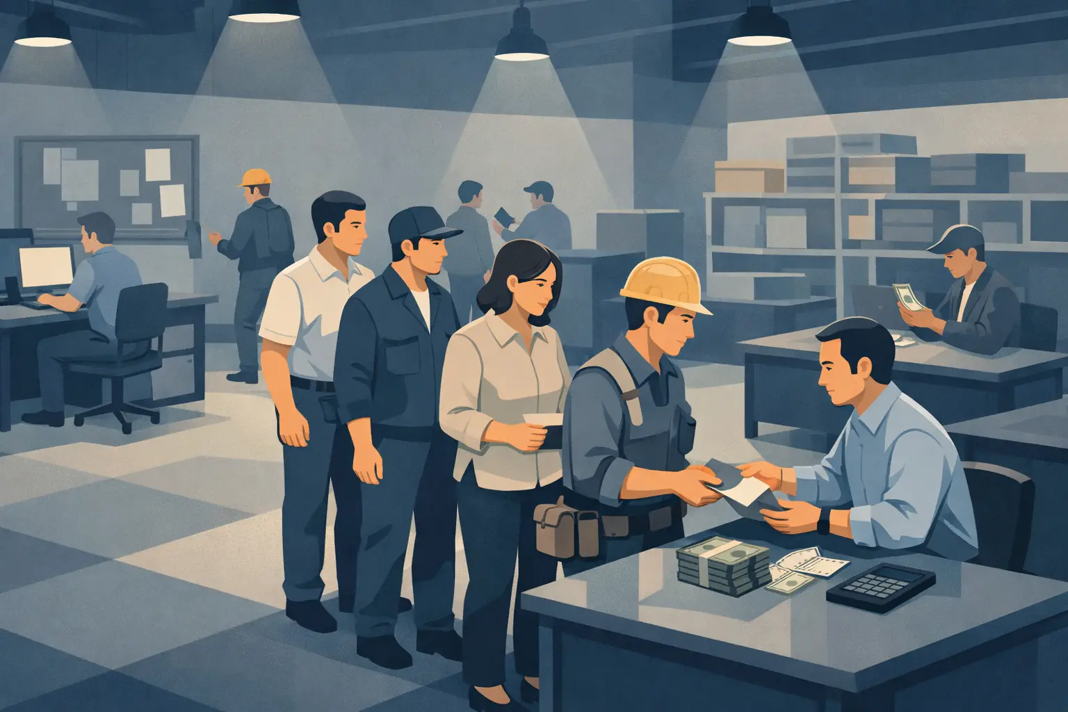 Trường hợp không được tạm ứng lương