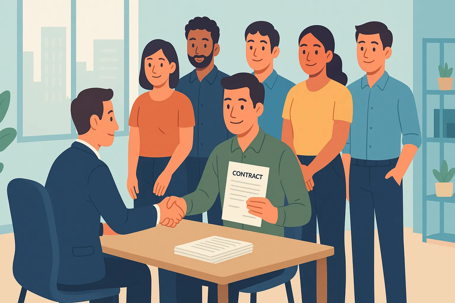 Người lao động có được ủy quyền người khác giao kết hợp đồng lao động không?