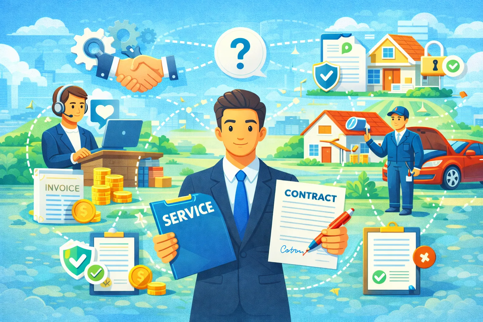 Hợp đồng dịch vụ tổ chức, tham gia hội chợ ,triển lãm thương mại được thể hiện dưới hình thức nào?