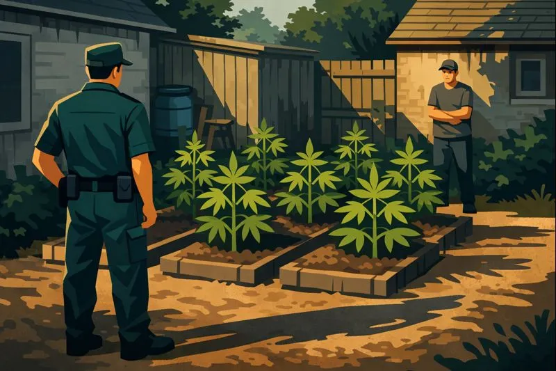 Hành vi trồng cây có chứa chất ma túy bị xử lý như thế nào?