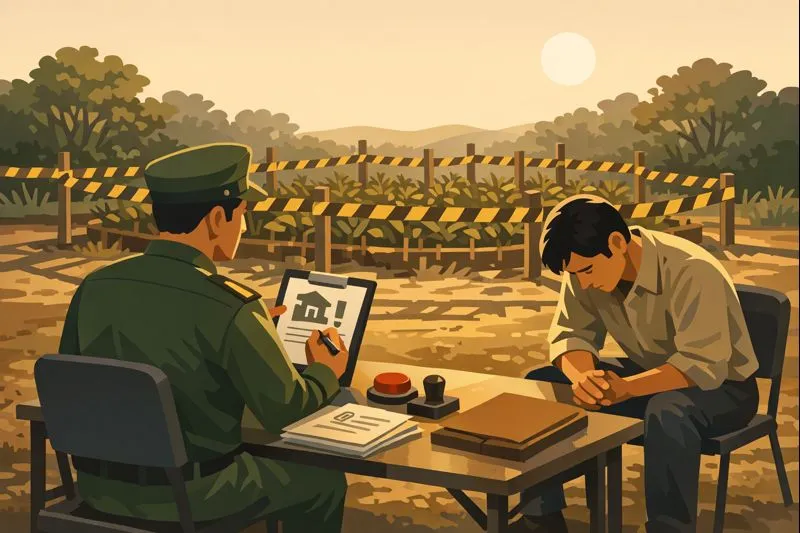 Xử phạt hành vi trồng cây cần sa