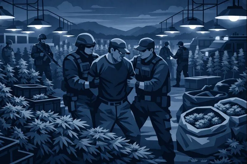 Truy cứu hình sự vì có hành vi trồng cây chứa chất ma tuý