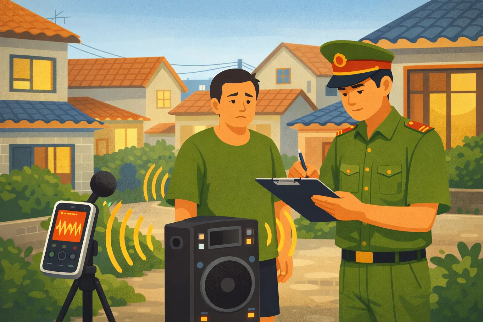 Hát karaoke, sử dụng loa kẹo kéo gây ồn ào sẽ bị xử phạt như thế nào?